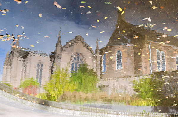 Kinnoull-church-reflection-perth 
 Keywords: Countries, Scotland, Seasons, autumn, garden photography, october, perth, scott kelby photowalk